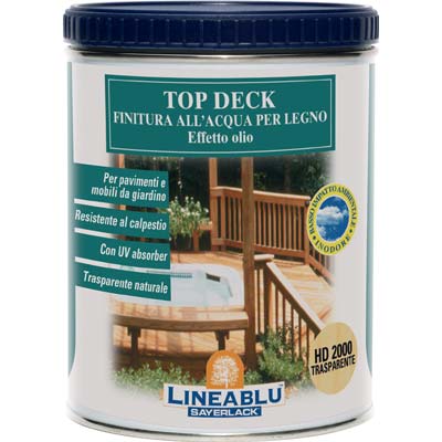 Finitura Acqua Effetto Olio Lineablu Sayerlack Hd2000 Trasparente Ml 750