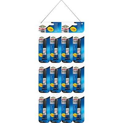 Bostik Super Glue Jumbo Card - Gr 3 Cf=Pz 12- 2 Confezioni