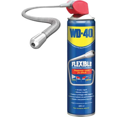 Lubrificante Flexible Spray Wd-40 Professionale - Ml 600- 6 Pezzi
