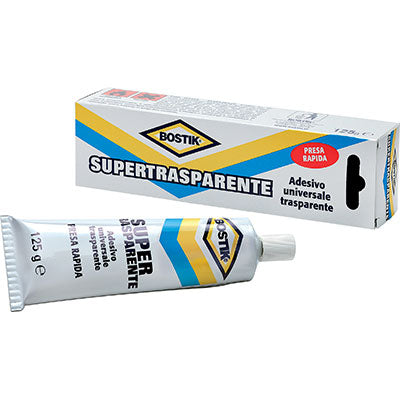 Bostik Supertrasparente - Gr 125- 6 Pezzi