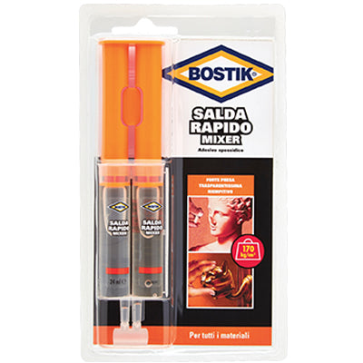 Bostik Salda Rapido Mixer - Ml 24- 6 Pezzi