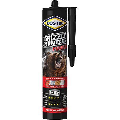 Bostik Grizzly Montaggio Power - Gr 370- 2 Pezzi