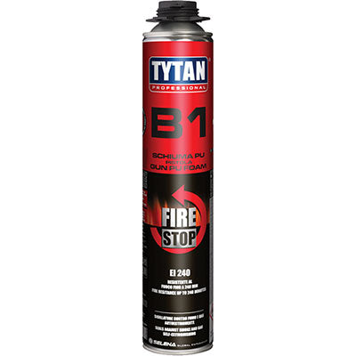 Schiuma Poliuretanica Antifuoco Tytan Pistola Ei 240 Ml 750
