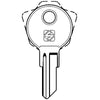 Chiave Piatta Eledis Els1 Silca - Ottone Nichelato- 10 Pezzi