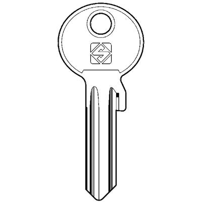 Chiave Piatta Tytan Tn16X Silca - Acciaio Nichelato- 10 Pezzi