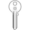 Chiave Piatta Corni Cc2 Silca - Ottone Nichelato- 10 Pezzi