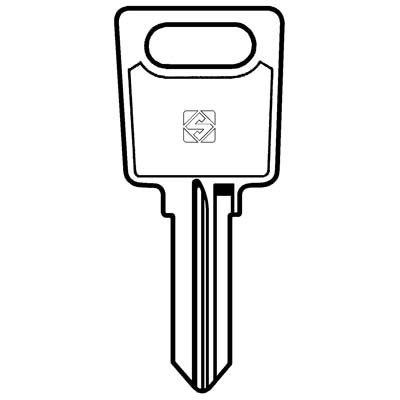 Chiave Piatta Cobra Cbr1 Silca - Acciaio Nichelato- 10 Pezzi