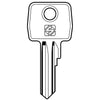 Chiave Piatta Eurolocks Eu4 Silca - Acciaio Nichelato- 10 Pezzi