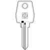 Chiave Piatta Eurolocks Eu11R Silca - Acciaio Nichelato- 10 Pezzi