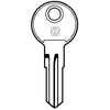 Chiave Piatta L&F Lf12 Silca - Ottone Nichelato- 5 Pezzi