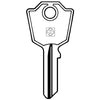 Chiave Piatta Meroni Mer4R Silca - Ottone Nichelato- 10 Pezzi