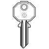 Chiave Piatta Prefer Pf12 Silca - Ottone Nichelato- 10 Pezzi