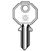 Chiave Piatta Prefer Pf4 Silca - Ottone Nichelato- 10 Pezzi