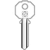 Chiave Piatta Prefer Pf6 Silca - Ottone Nichelato- 10 Pezzi