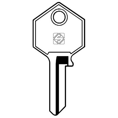 Chiave Piatta Yeti Yt1R Silca - Acciaio Nichelato- 10 Pezzi