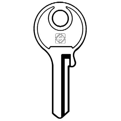 Chiave Piatta Yeti Yt9R Silca - Acciaio Nichelato- 10 Pezzi