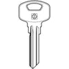 Chiave Piatta Yale Ya91 Silca - Ottone Nichelato- 25 Pezzi