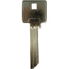 Chiave Piatta Ilsa Bk020 Originale - Ottone Nichelato- 10 Pezzi