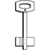 Chiave Doppia Mappa Fiam F Silca - Ottone Nichelato- 5 Pezzi
