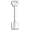 Chiave Doppia Mappa Fiam 5Fi21 Silca - Ottone Nichelato- 5 Pezzi