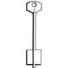 Chiave Doppia Mappa Gmg Gl Silca - Ottone Nichelato- 5 Pezzi