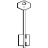 Chiave Doppia Mappa Ital 5It6 Silca - Ottone Nichelato- 5 Pezzi