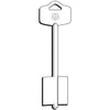 Chiave Doppia Mappa Esety 5Ey24 Silca - Ottone Nichelato- 5 Pezzi