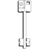 Chiave Doppia Mappa Yale 5Ya22 Silca - Ottone Nichelato- 5 Pezzi