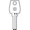 Chiave Punzonata Eurolocks Eu17 Silca - Ottone Nichelato- 5 Pezzi