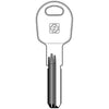 Chiave Punzonata Tilanco Tlc1R Silca - Ottone Nichelato- 2 Pezzi