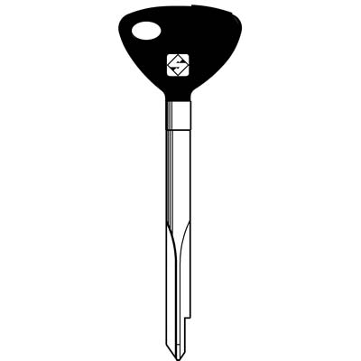 Chiave A Croce Burg Fiam Xbw3P Silca - Acciaio Nichelato- 2 Pezzi