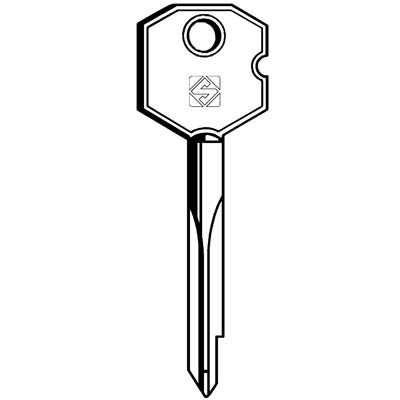 Chiave A Croce Fiam Xf2 Silca - Acciaio Nichelato- 2 Pezzi