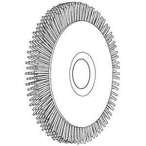 Spazzola Tynex Sbavare Duplicatrice Silca X Tech3 Mm 80X10X15