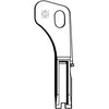 Chiave Piatta Fichet Ft510 Silca Ottone Nichelato