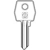 Chiave Piatta Agb Agb3 Silca - Ottone Nichelato- 10 Pezzi