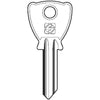 Chiave Piatta Beta Be202 Silca - Ottone Nichelato- 20 Pezzi