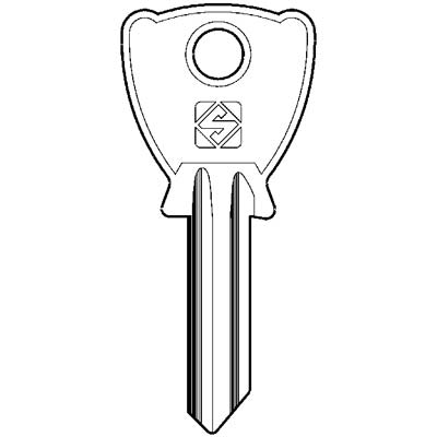 Chiave Piatta Beta Be202 Silca - Ottone Nichelato- 20 Pezzi