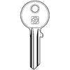 Chiave Piatta Corni Cc8 Silca - Ottone Nichelato- 10 Pezzi