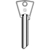 Chiave Piatta Gentili Cil2 Silca - Ottone Nichelato- 5 Pezzi