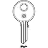 Chiave Piatta Iseo Ie36 Silca - Ottone Nichelato- 10 Pezzi
