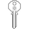 Chiave Piatta Prefer Pf072 Silca - Ottone Nichelato- 10 Pezzi