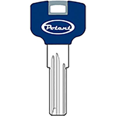 Chiave Punzonata Potent 3400Kb Originale - Ottone Nichelato- 10 Pezzi