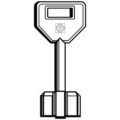 Chiave A Pompa Feb 5Feb5 Silca - Ottone Nichelato- 5 Pezzi