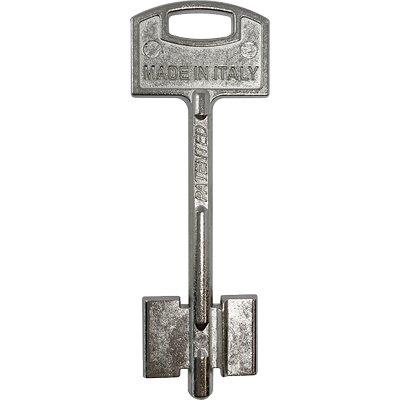 Chiave Doppia Mappa Securemme Securmap 14 Original - Ottone Nichelato- 5 Pezzi