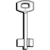 Chiave Doppia Mappa Securemme 5Scm2 Silca - Ottone Nichelato- 5 Pezzi