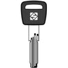 Chiave Punzonata Cisa Cs70Ap Silca - Ottone Nichelato- 5 Pezzi