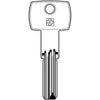 Chiave Punzonata Corbin Cb97 Silca - Ottone Nichelato- 10 Pezzi