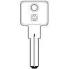 Chiave Punzonata Mg Monti Mg8 Silca - Ottone Nichelato- 5 Pezzi