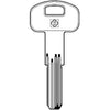 Chiave Punzonata Securemme K1 Scm2 Silca - Ottone Nichelato- 5 Pezzi