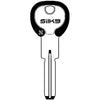 Chiave Punzonata Agb Agb5Dz Silky Silca - Ottone Nichelato- 5 Pezzi